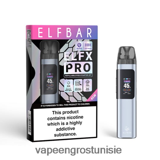 Cigarette Électronique Prix - ELFBAR ELFX Pro Appareil à pod ouvert noir 4T200N5
