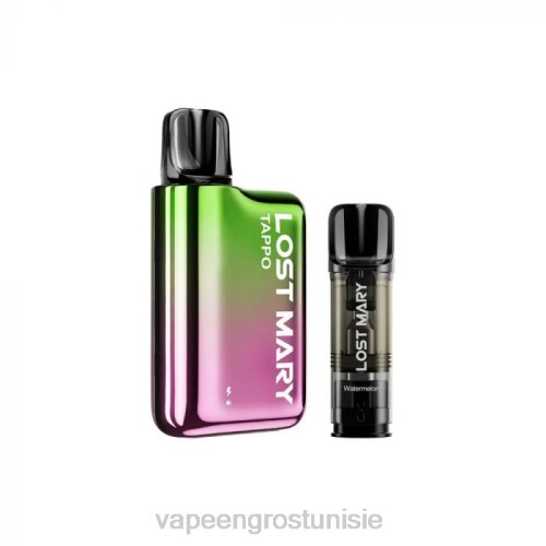 Cigarette Électronique Jetable - vert rose x pastèque NHPL437 LOST MARY Tappo kit de vape à dosettes