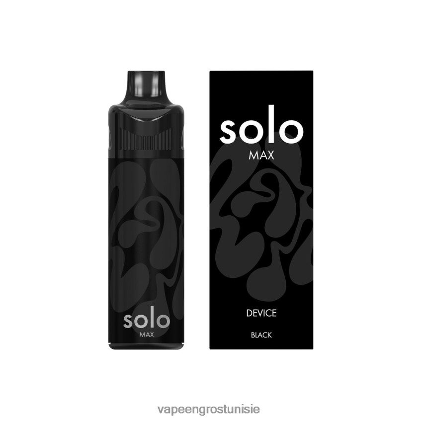 Vape En Gros Tunisie - Solo MAX appareil à dosettes noir RXDR4D72