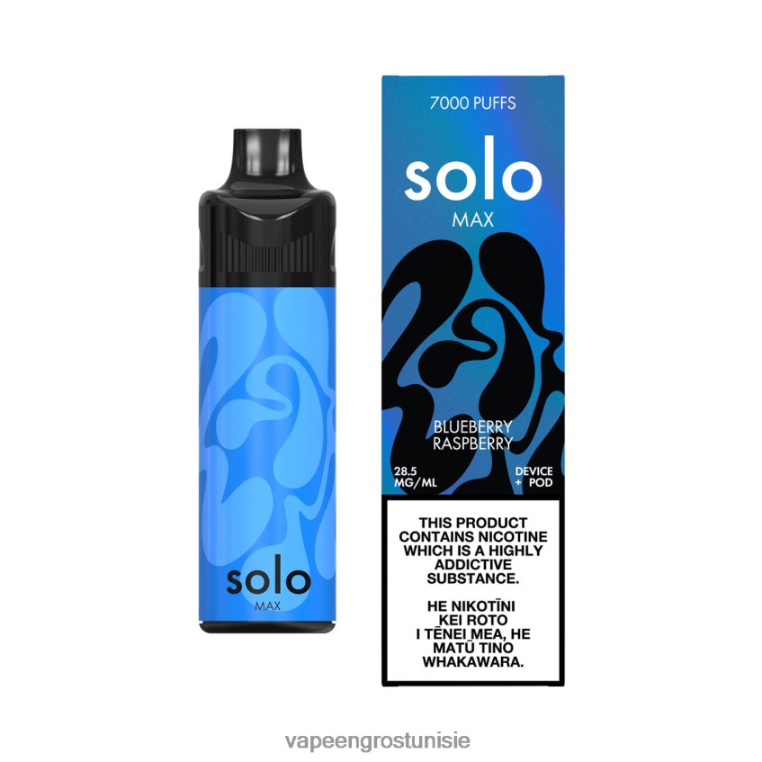 Cigarette Électronique Prix - Solo MAX kit de dosettes myrtille framboise RXDR4D65