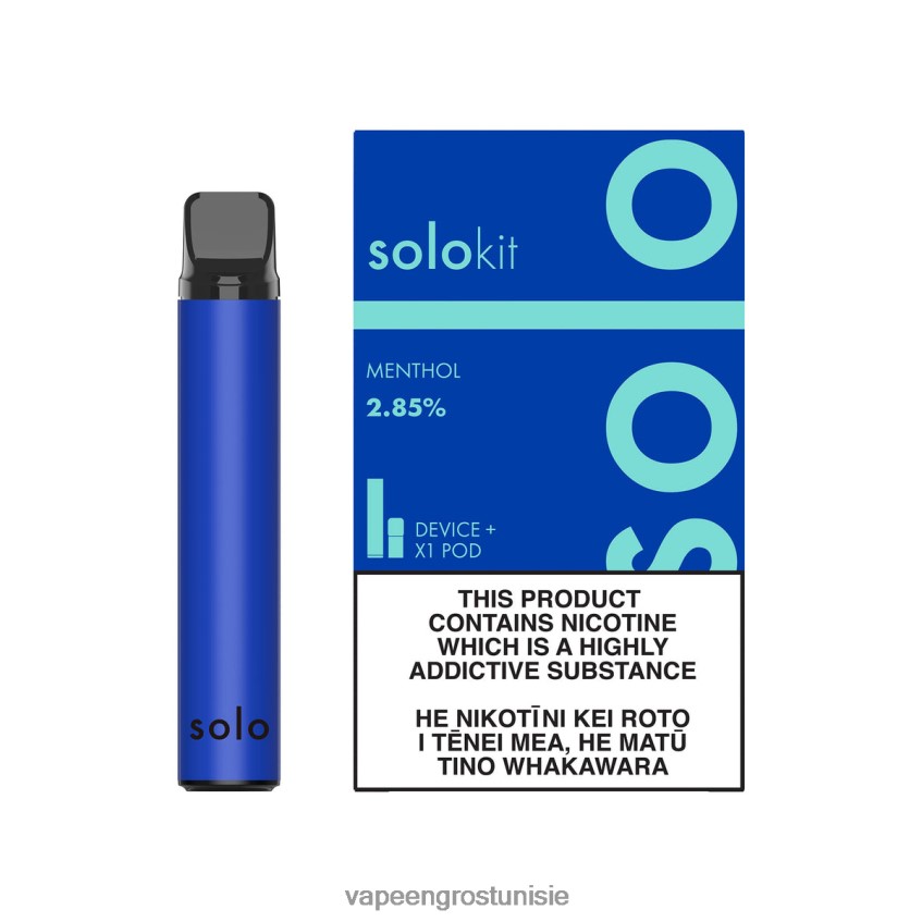 Cigarette Électronique Jetable - Solo kit de dosettes menthol RXDR4D47