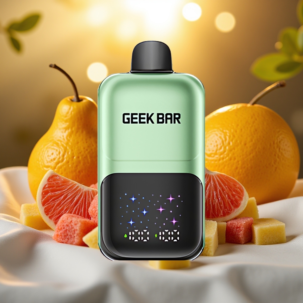GEEK BAR 2GO Bonbons Aigres & Fruits Aigres 20ml 50000 Puffs Écran Large Rechargeable