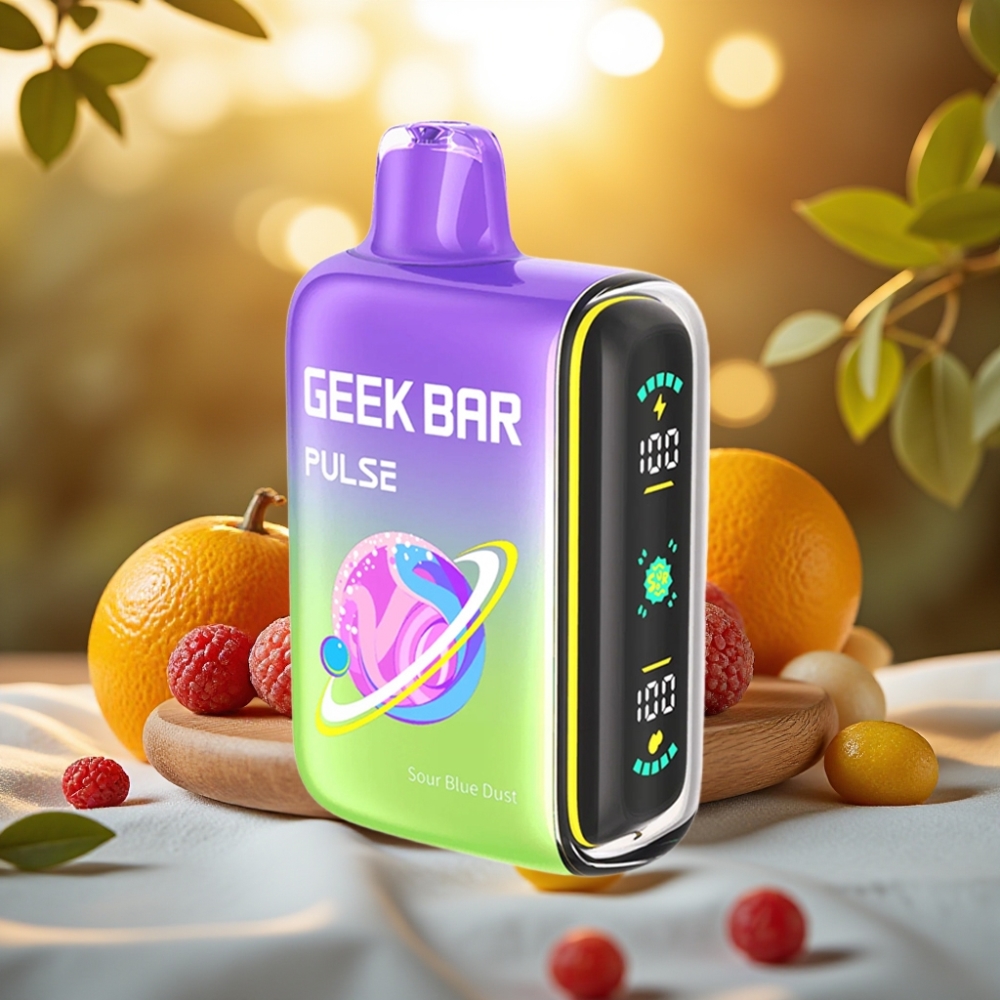 GEEK BAR Pulse 15000 Puffs Édition Acidulée – 16ML, 5%, Airflow Réglable