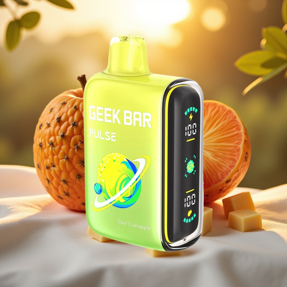 GEEK BAR Pulse 15000 Puffs Édition Acidulée – 16ML, 5%, Airflow Réglable