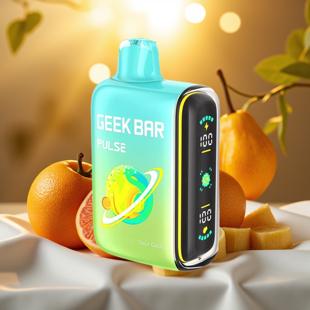 GEEK BAR Pulse 15000 Puffs Édition Acidulée – 16ML, 5%, Airflow Réglable