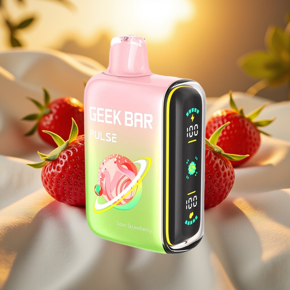 GEEK BAR Pulse 15000 Puffs Édition Acidulée – 16ML, 5%, Airflow Réglable