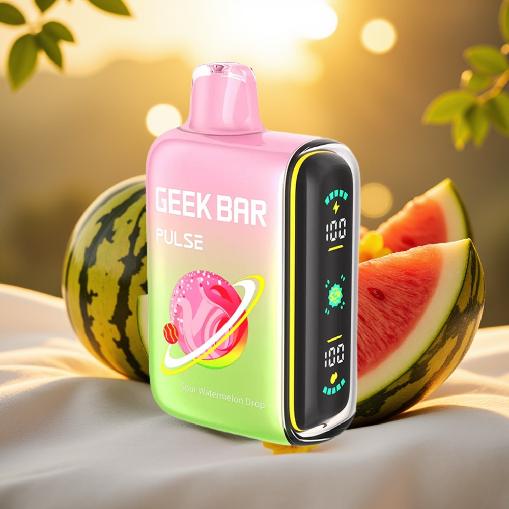 GEEK BAR Pulse 15000 Puffs Édition Acidulée – 16ML, 5%, Airflow Réglable