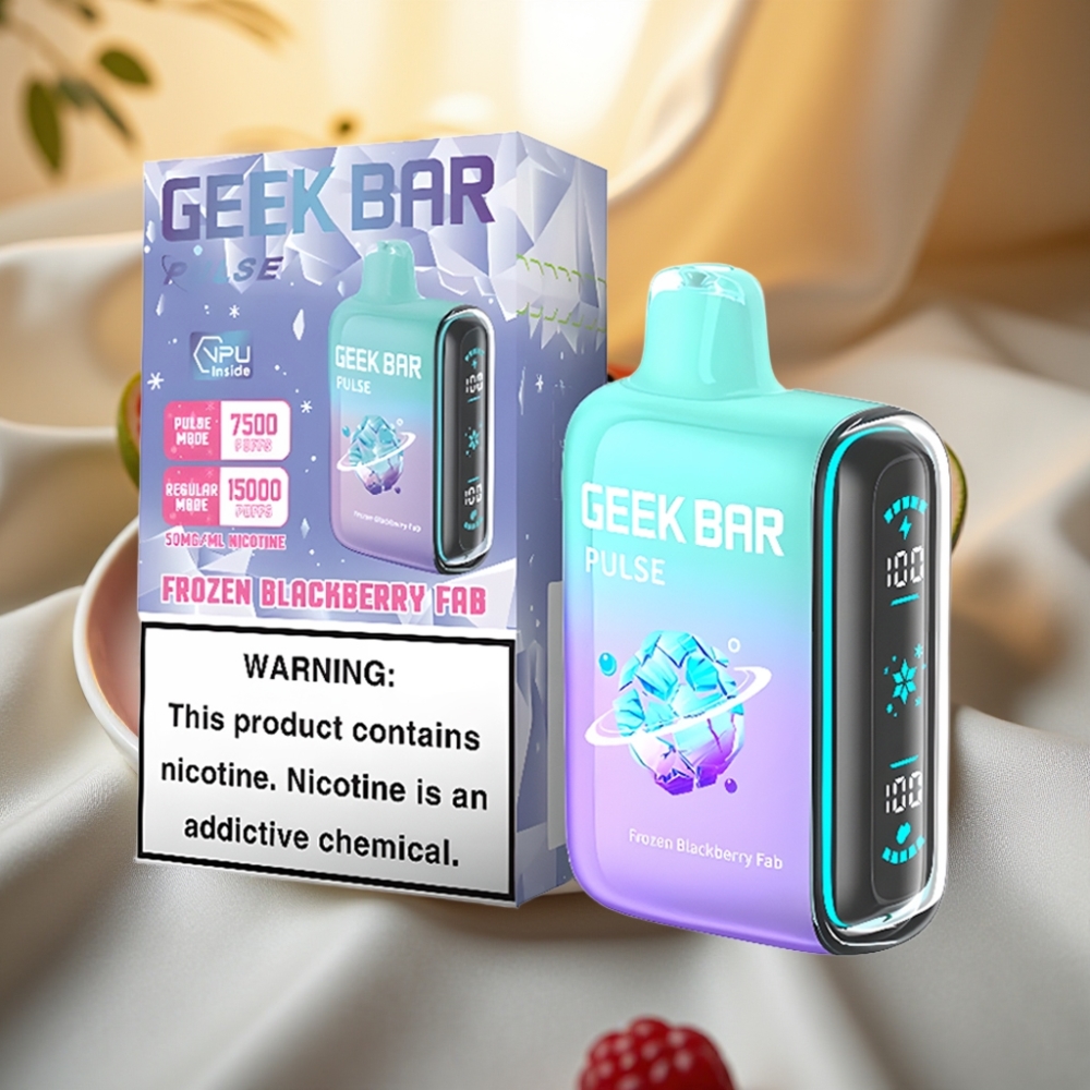 GEEK BAR Pulse 15000 Puffs Édition Glacée – 16ML, 5%, Airflow Réglable