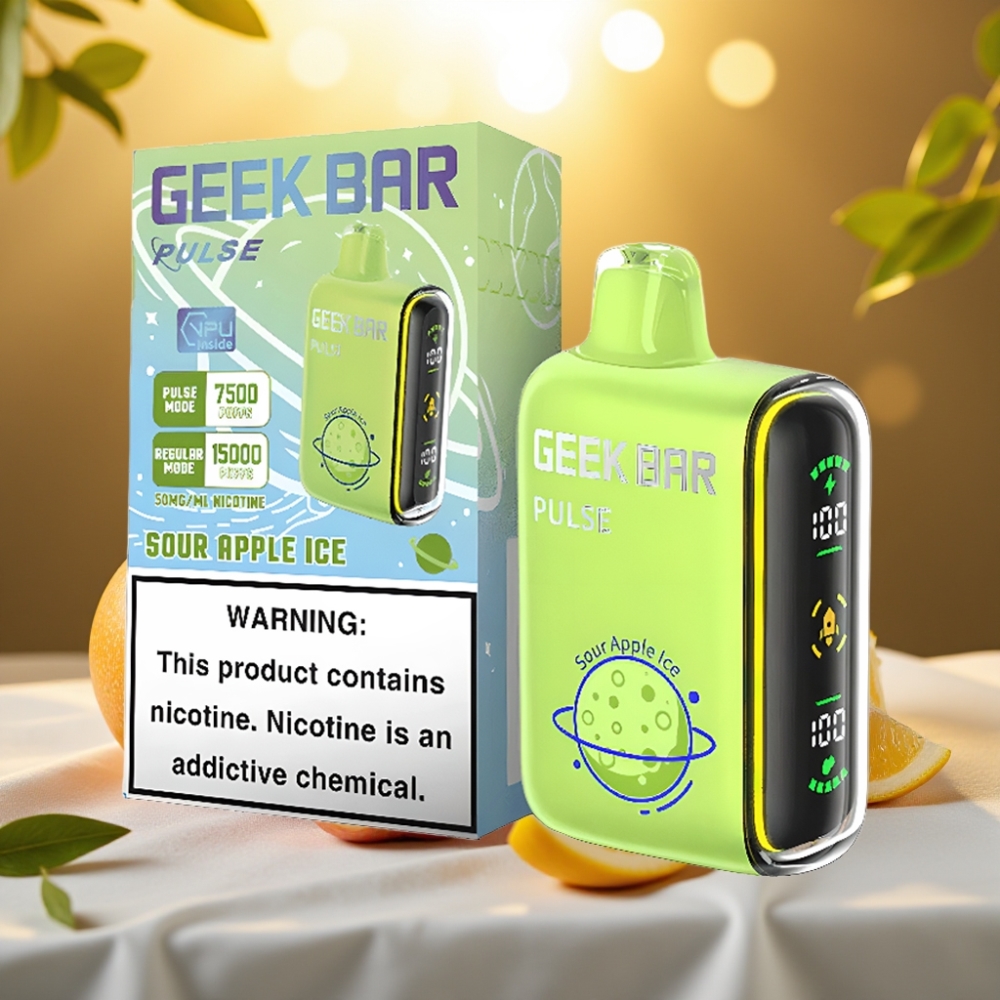 GEEK BAR Pulse 15000 Puffs Édition Planète - 16ML, 5%, Airflow Réglable, 650mAh