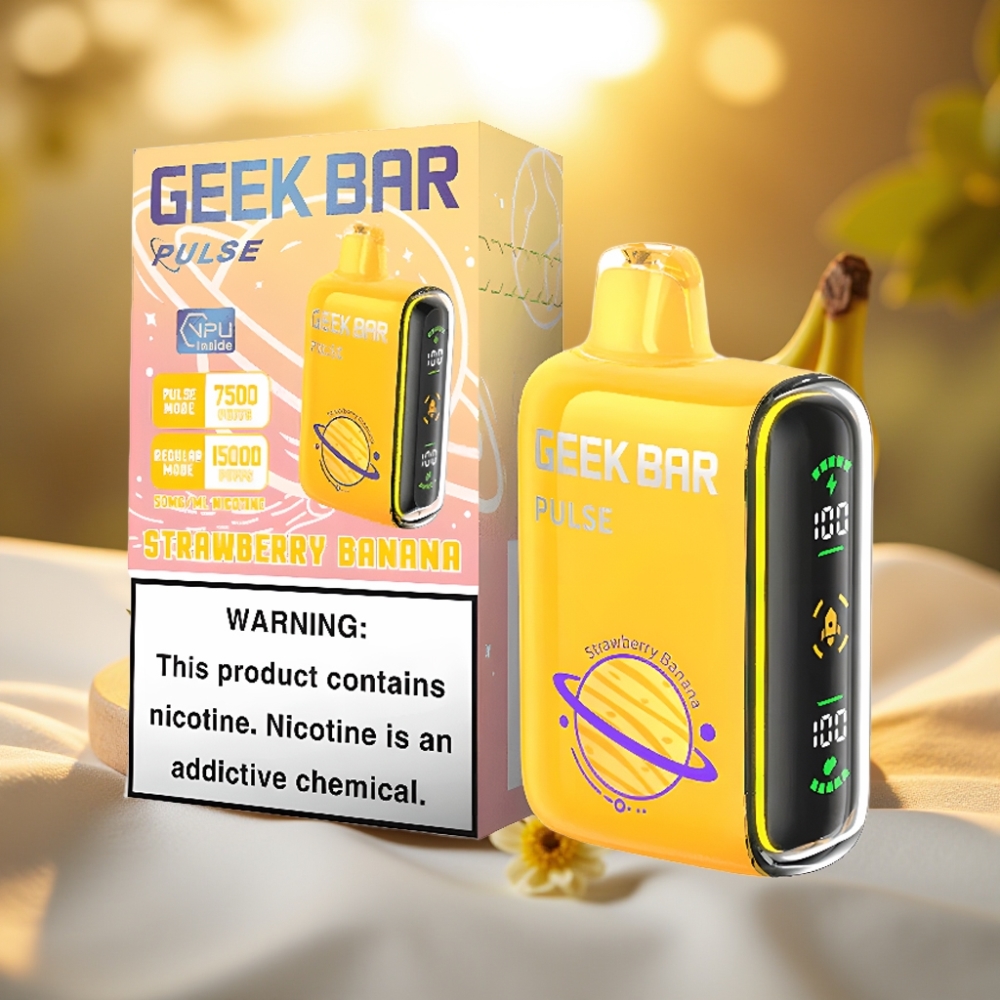 GEEK BAR Pulse 15000 Puffs Édition Planète - 16ML, 5%, Airflow Réglable, 650mAh