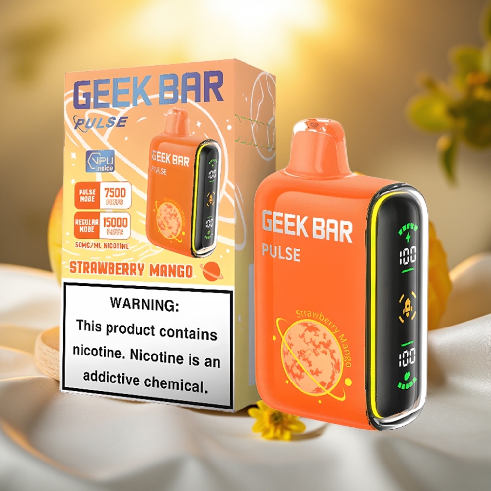 GEEK BAR Pulse 15000 Puffs Édition Planète - 16ML, 5%, Airflow Réglable, 650mAh