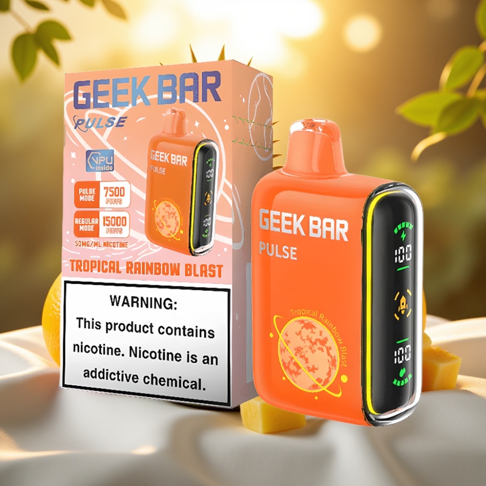 GEEK BAR Pulse 15000 Puffs Édition Planète - 16ML, 5%, Airflow Réglable, 650mAh