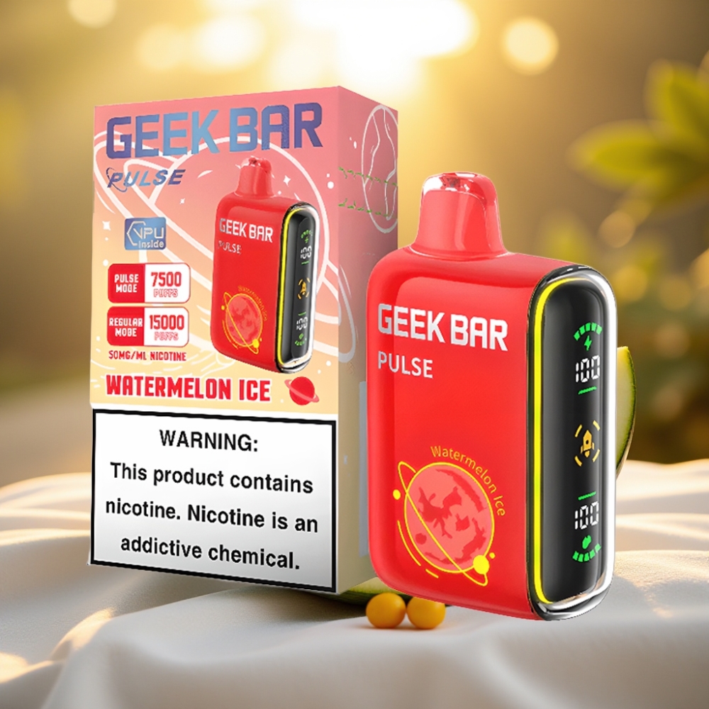 GEEK BAR Pulse 15000 Puffs Édition Planète - 16ML, 5%, Airflow Réglable, 650mAh