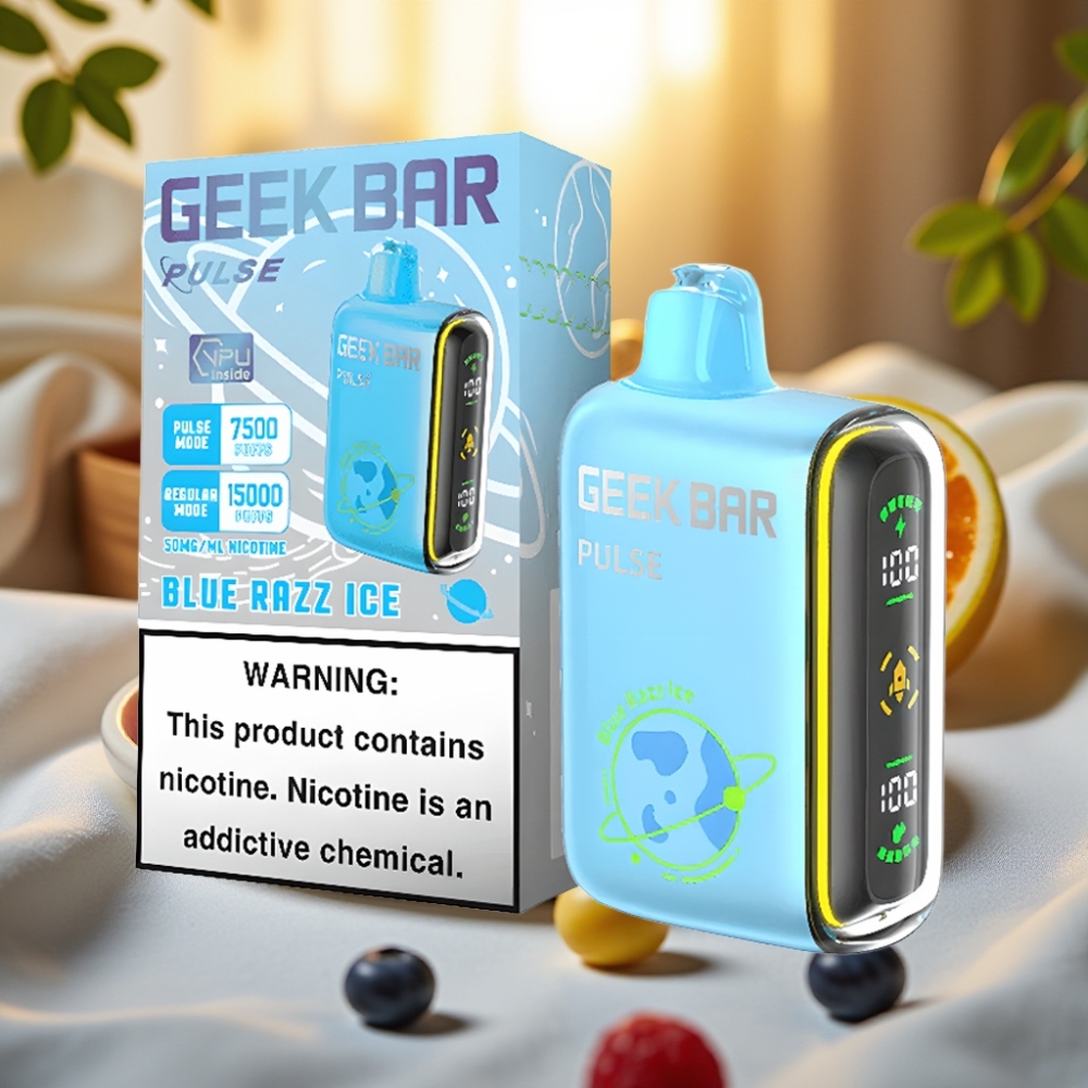 GEEK BAR Pulse 15000 Puffs Édition Planète - 16ML, 5%, Airflow Réglable, 650mAh