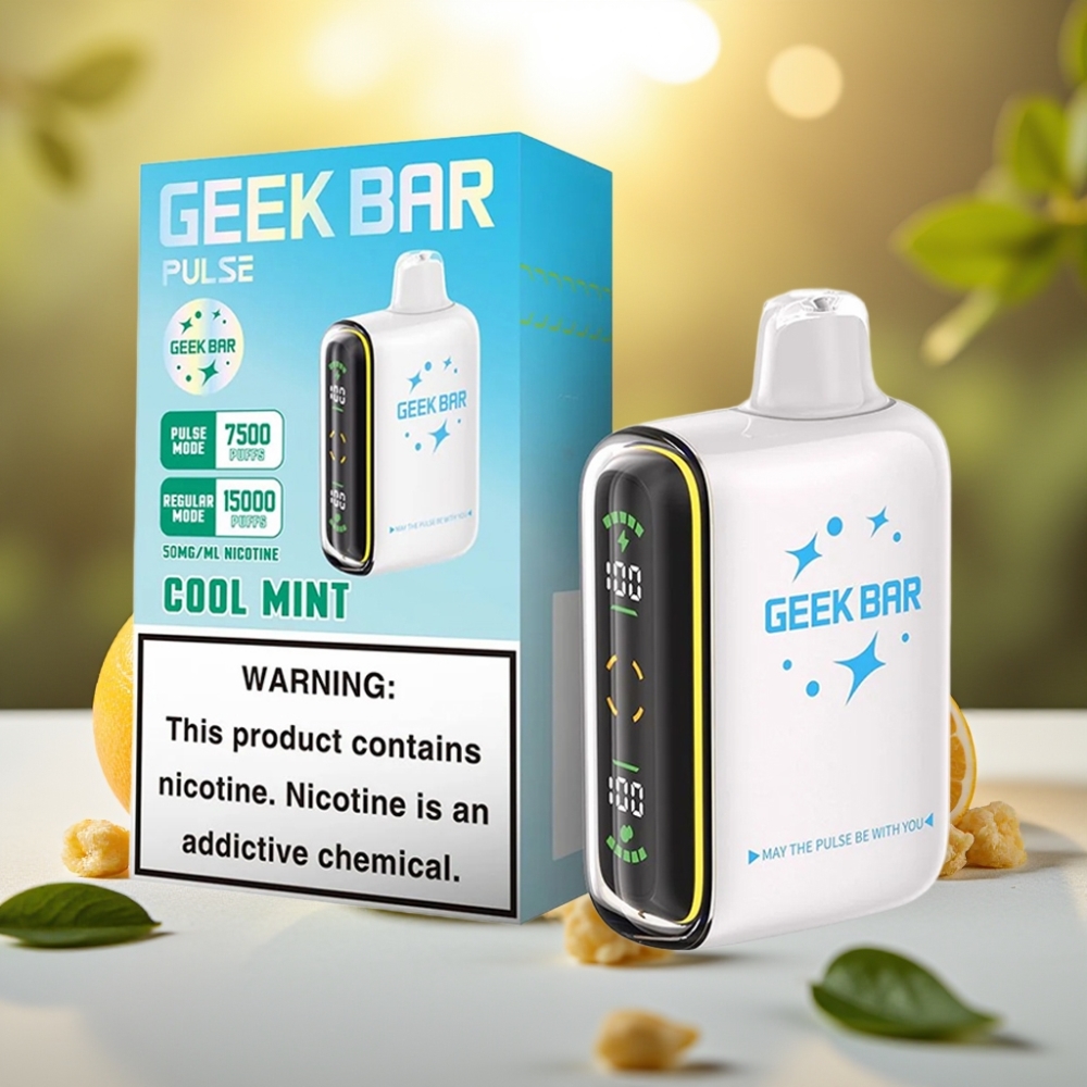 GEEK BAR Pulse 15000 Puffs Édition Planète - 16ML, 5%, Airflow Réglable, 650mAh