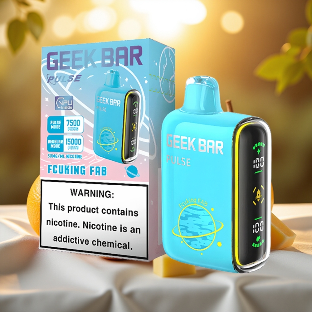 GEEK BAR Pulse 15000 Puffs Édition Planète - 16ML, 5%, Airflow Réglable, 650mAh