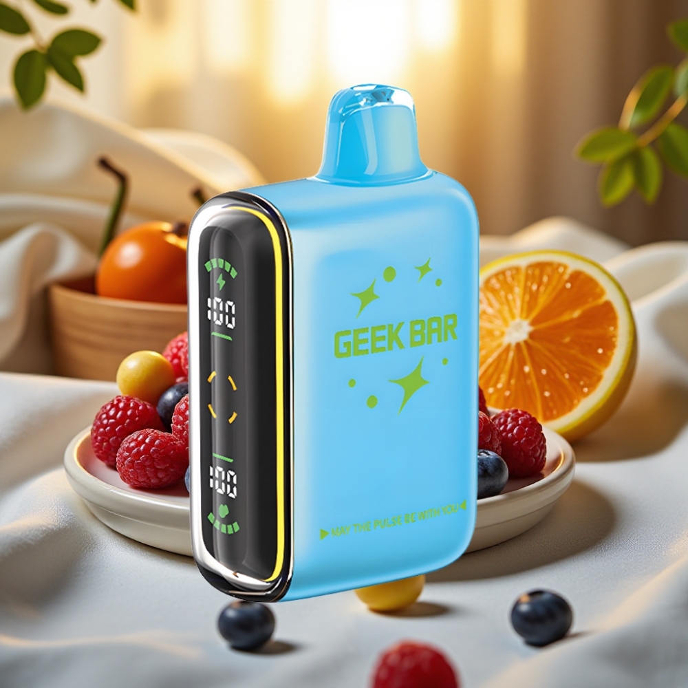 Geek Bar Pulse 15000 Puffs - 16ML, 5%, Airflow Réglable, 650mAh
