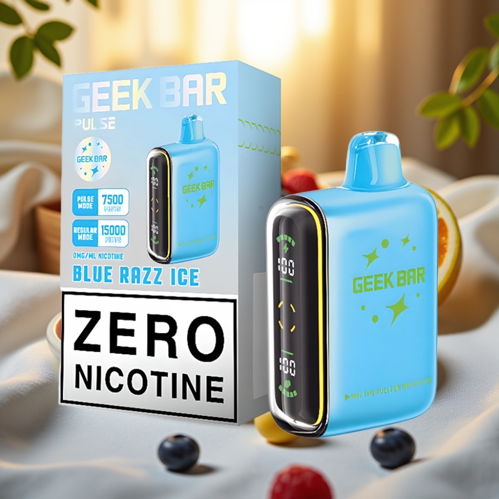 Geek Bar Pulse 15000 Puffs - 16ML, 5%, Airflow Réglable, 650mAh