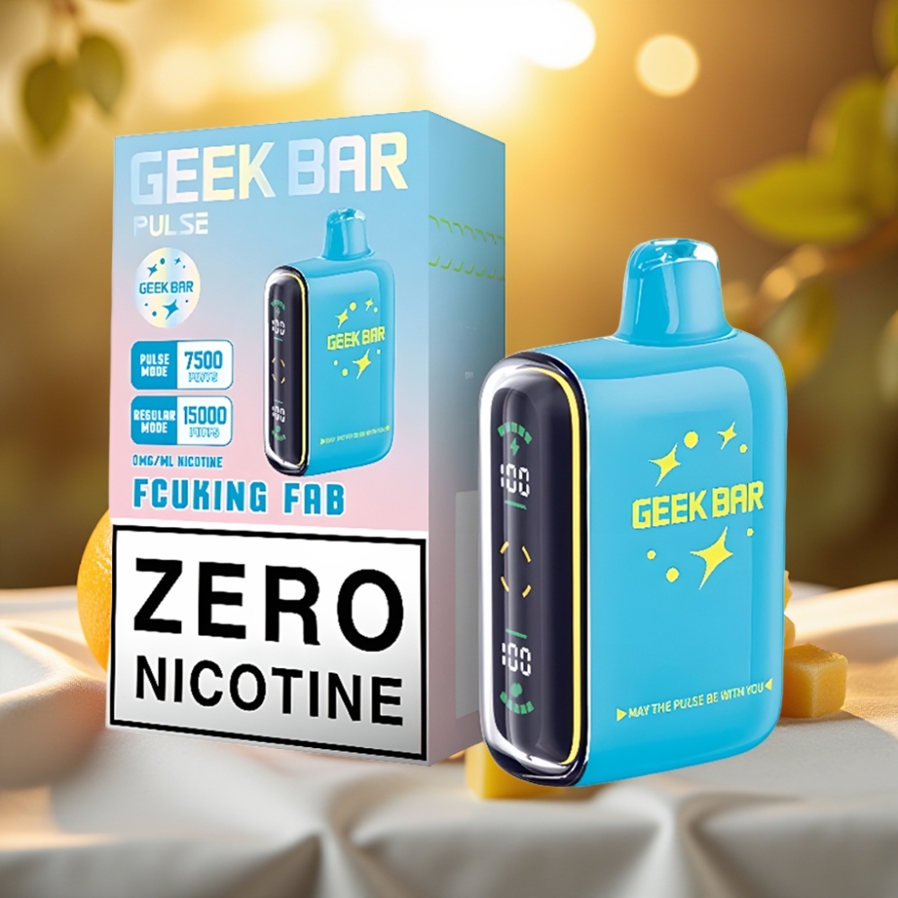 Geek Bar Pulse 15000 Puffs - 16ML, 5%, Airflow Réglable, 650mAh