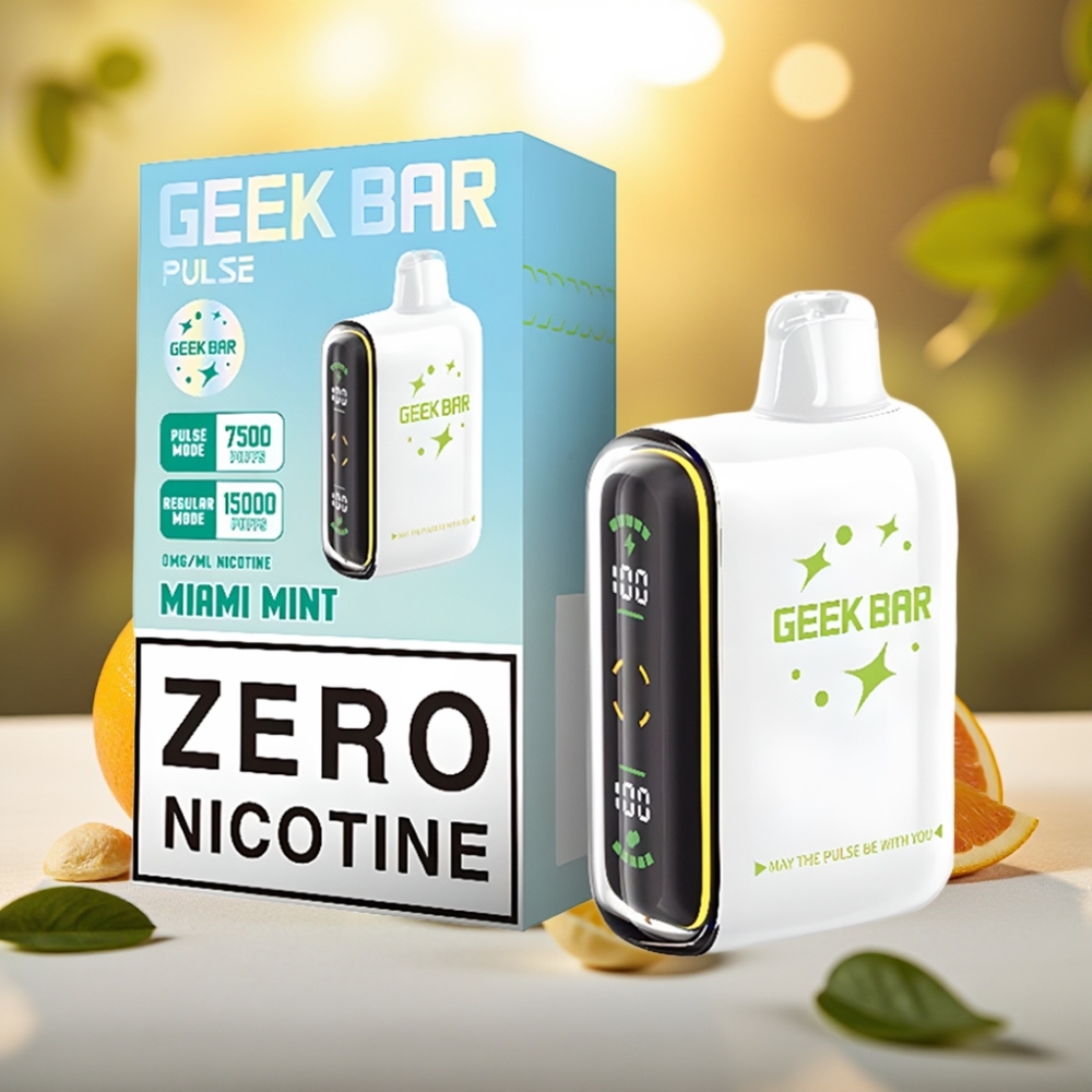 Geek Bar Pulse 15000 Puffs - 16ML, 5%, Airflow Réglable, 650mAh