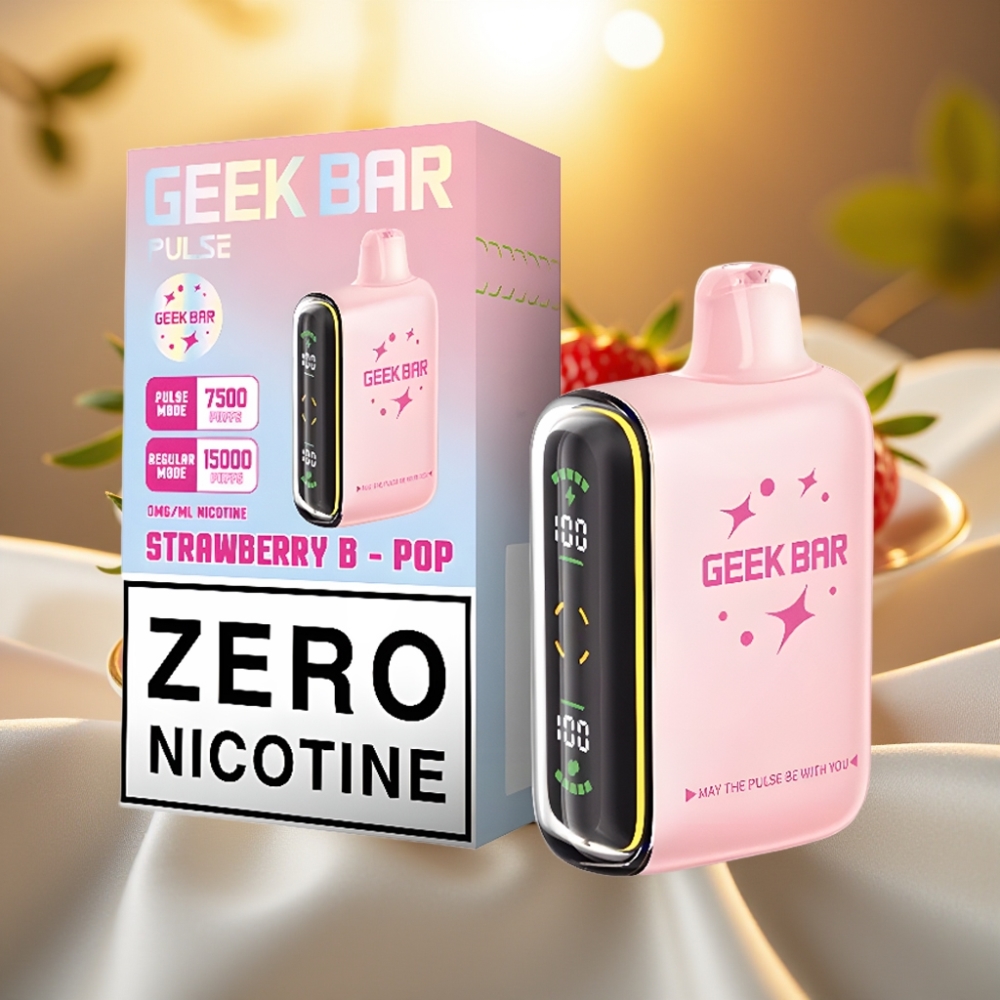 Geek Bar Pulse 15000 Puffs - 16ML, 5%, Airflow Réglable, 650mAh