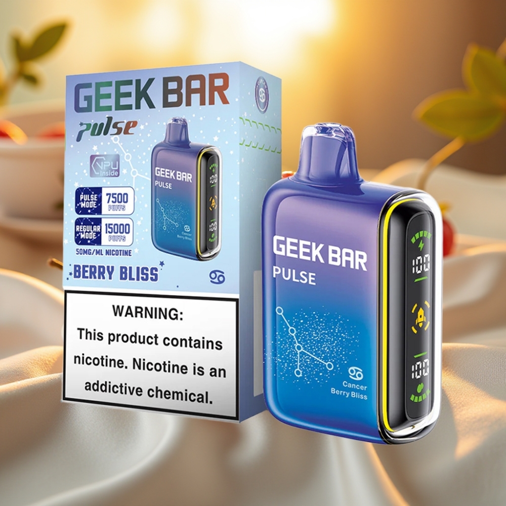 Geek Bar Pulse 15000 Puffs Zodiac Edition - 16ML, 5%, Airflow Réglable