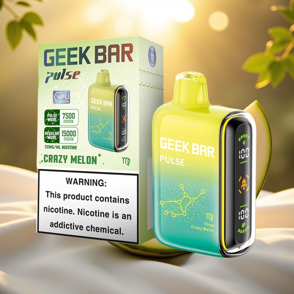 Geek Bar Pulse 15000 Puffs Zodiac Edition - 16ML, 5%, Airflow Réglable