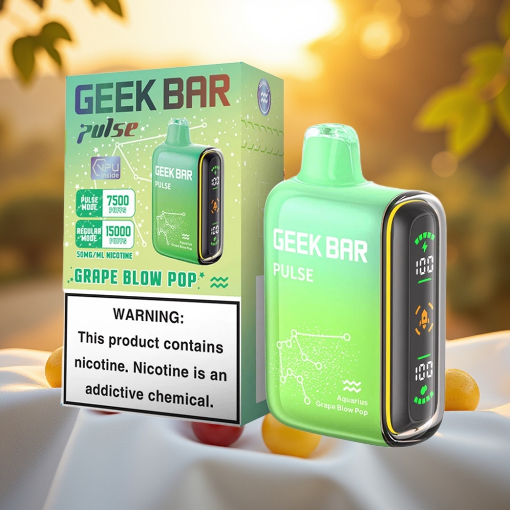 Geek Bar Pulse 15000 Puffs Zodiac Edition - 16ML, 5%, Airflow Réglable