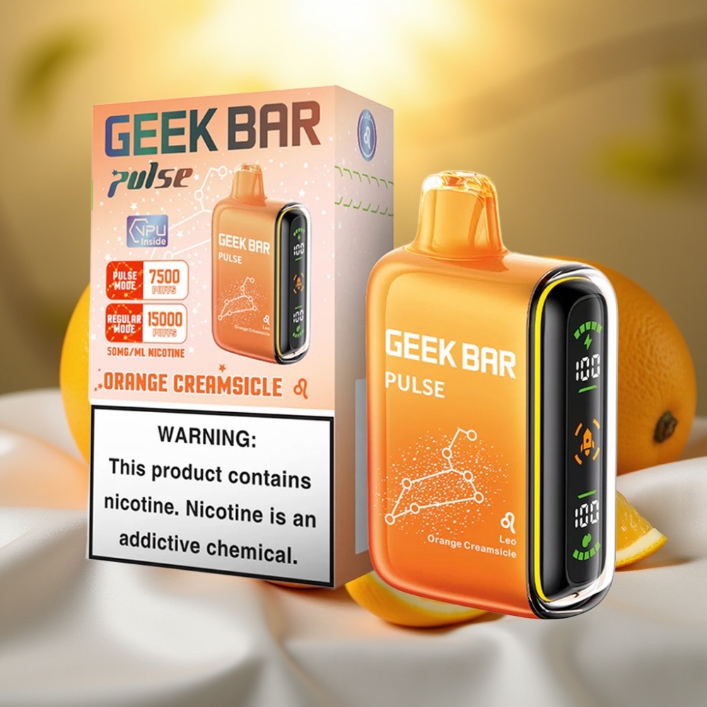 Geek Bar Pulse 15000 Puffs Zodiac Edition - 16ML, 5%, Airflow Réglable