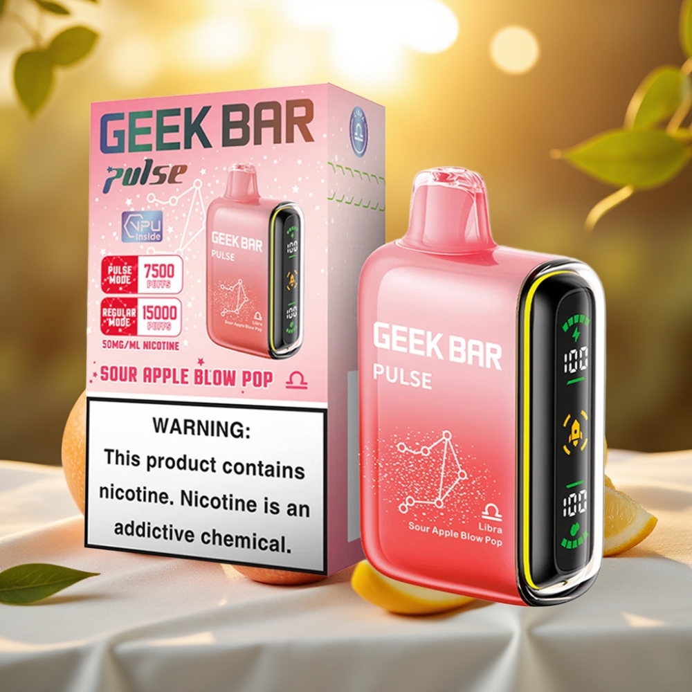Geek Bar Pulse 15000 Puffs Zodiac Edition - 16ML, 5%, Airflow Réglable