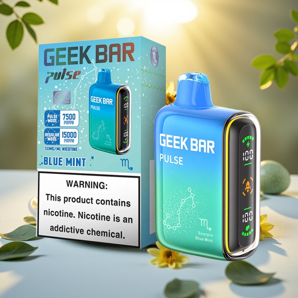 Geek Bar Pulse 15000 Puffs Zodiac Edition - 16ML, 5%, Airflow Réglable