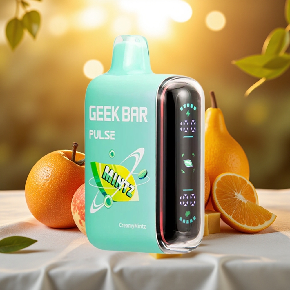 Geek Bar Pulse 15000 Puffs Édition Menthe – 16ML, 5%, Airflow Réglable