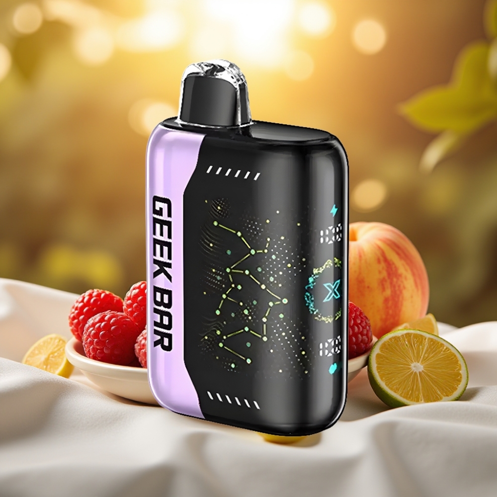GEEK BAR Pulse X 25000 Puffs Jus Pré-rempli 18mL, Écran Courbe 3D, USB Type-C