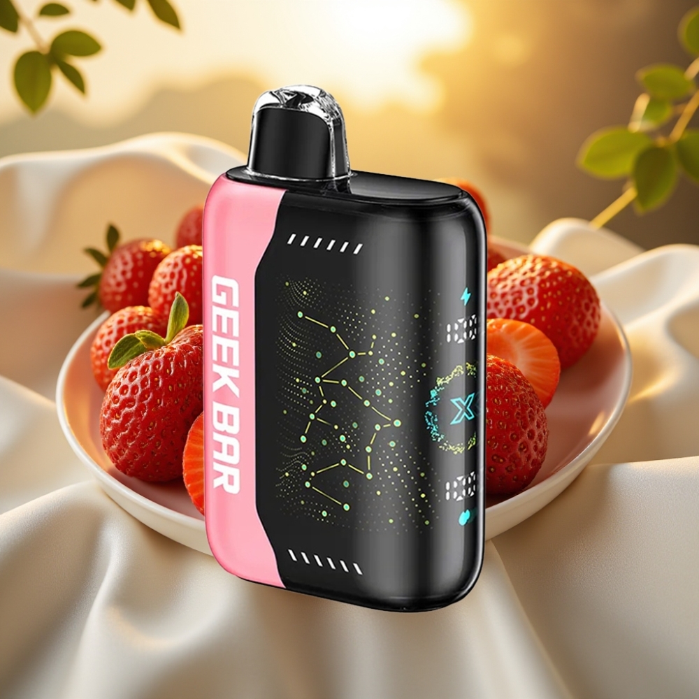 GEEK BAR Pulse X 25000 Puffs Jus Pré-rempli 18mL, Écran Courbe 3D, USB Type-C