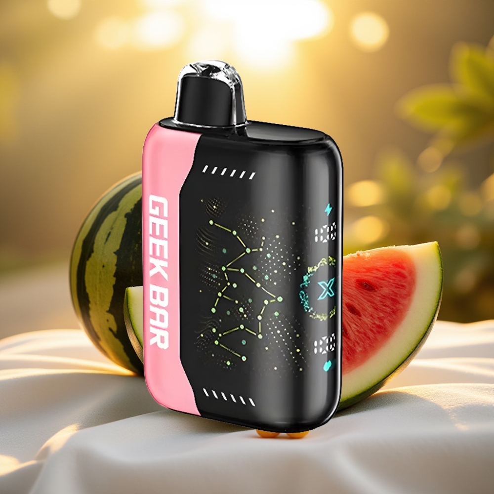 GEEK BAR Pulse X 25000 Puffs Jus Pré-rempli 18mL, Écran Courbe 3D, USB Type-C
