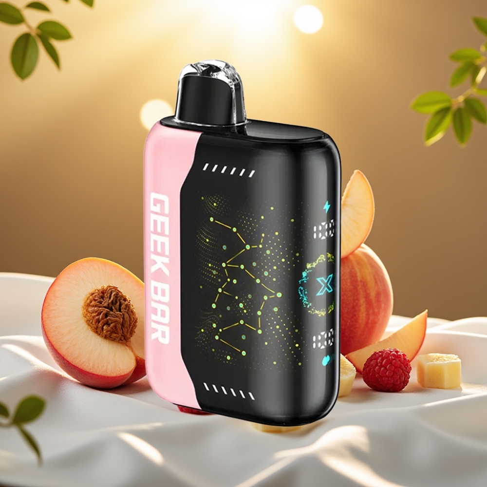 GEEK BAR Pulse X 25000 Puffs Jus Pré-rempli 18mL, Écran Courbe 3D, USB Type-C