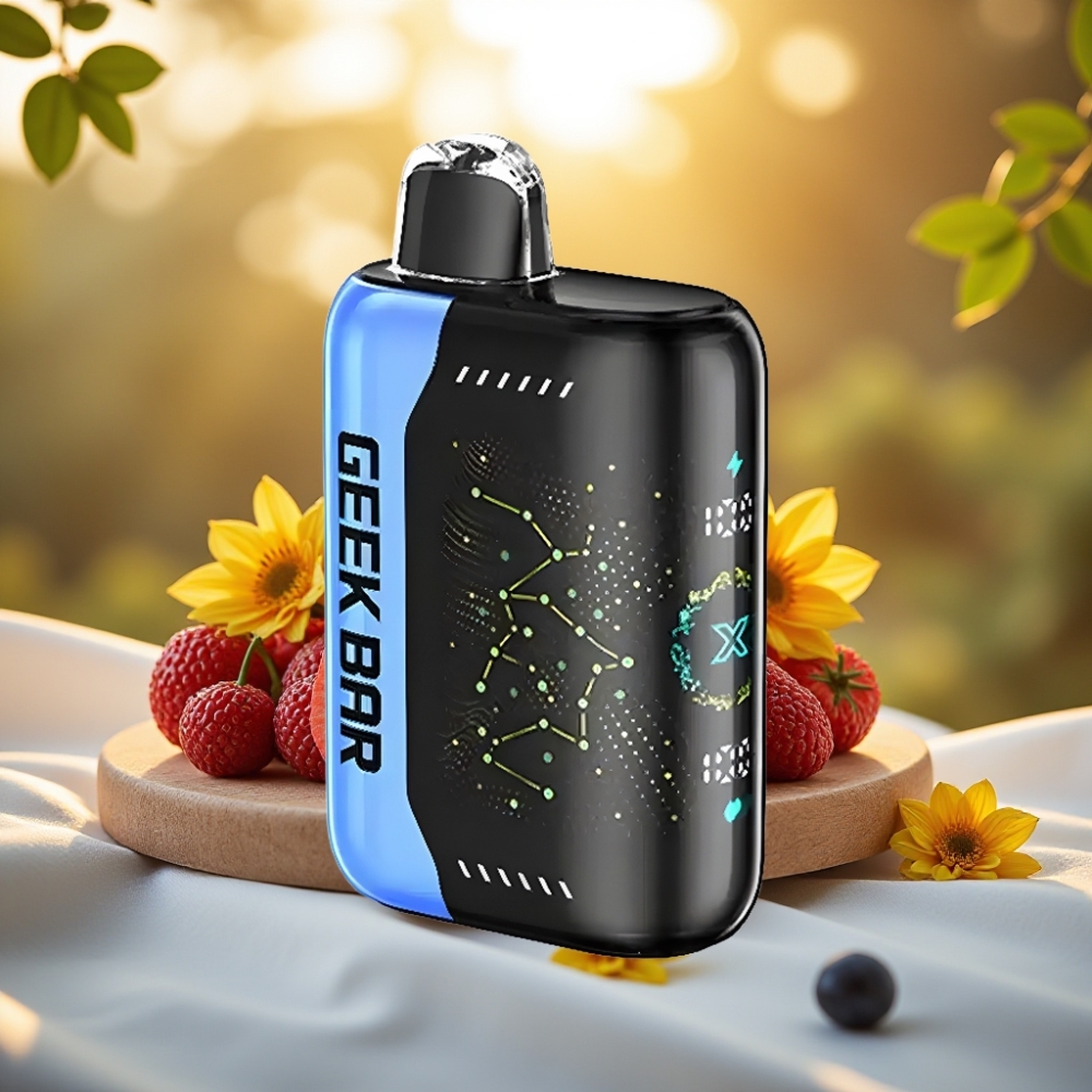 GEEK BAR Pulse X 25000 Puffs Jus Pré-rempli 18mL, Écran Courbe 3D, USB Type-C