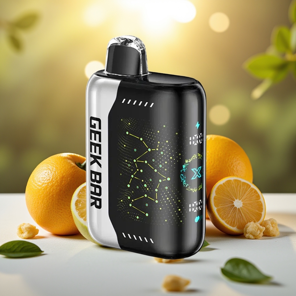 GEEK BAR Pulse X 25000 Puffs Jus Pré-rempli 18mL, Écran Courbe 3D, USB Type-C
