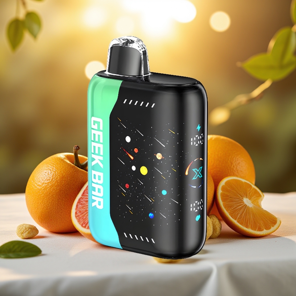 Geek Bar Pulse X 25000 Puffs Édition Météore - 25000 bouffées, 18mL, double mesh, écran incurvé 3D