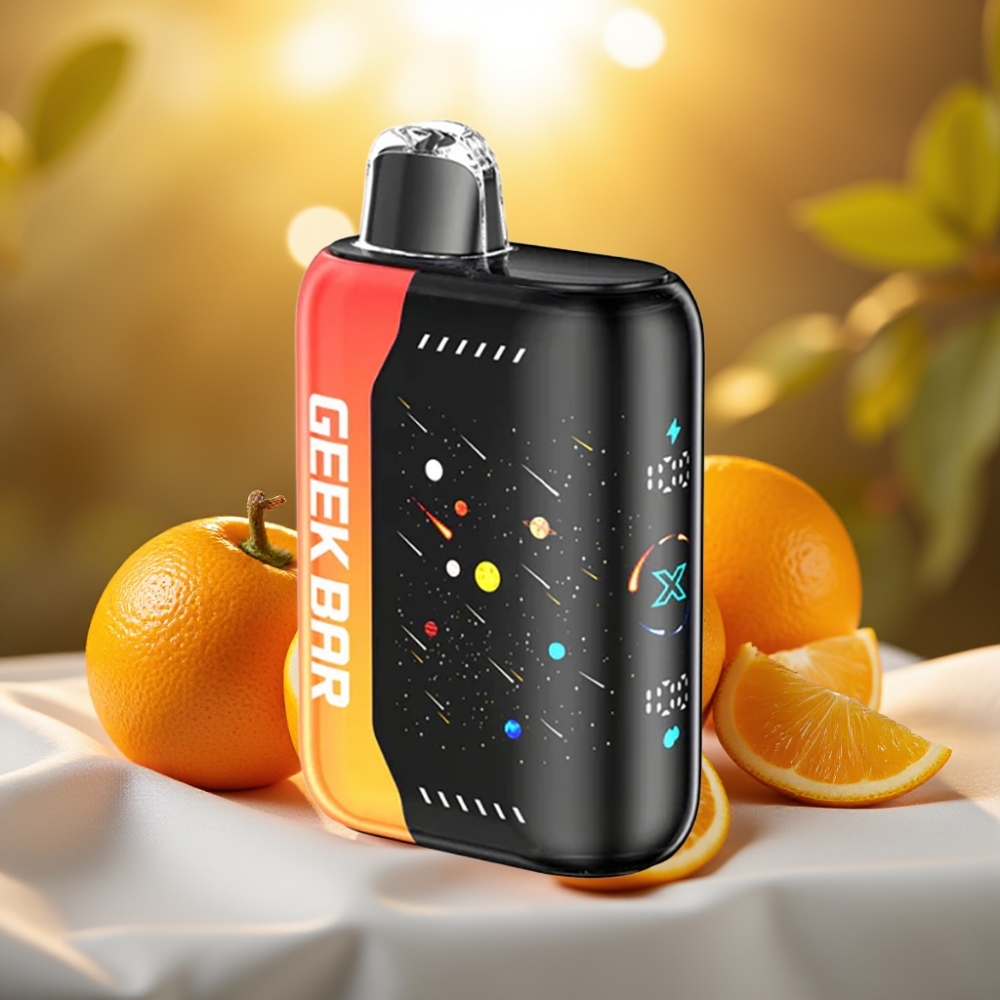 Geek Bar Pulse X 25000 Puffs Édition Météore - 25000 bouffées, 18mL, double mesh, écran incurvé 3D