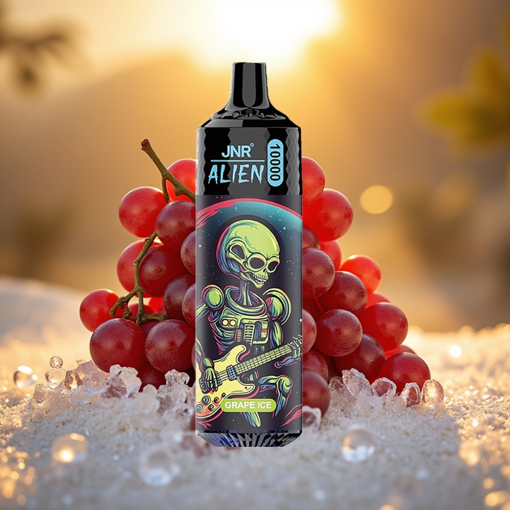 JNR Alien 10000 Puffs Glace Raisin 850mAh 20ml Type-C RGB