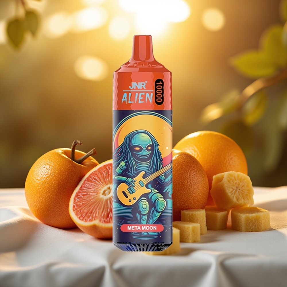 JNR Alien 10000 Puffs Lune Méta 850mAh 20ml Type-C LED RGB