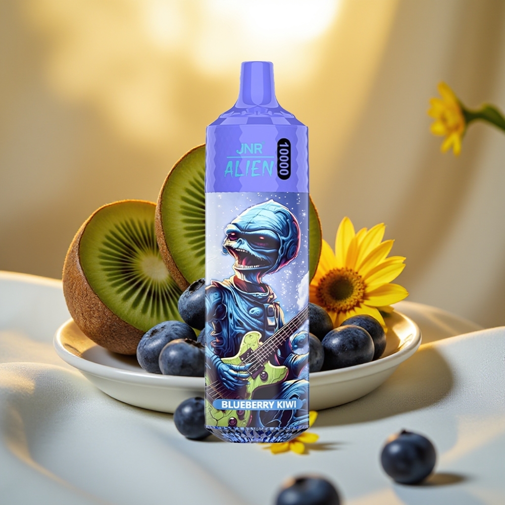 JNR Alien 10000 Puffs Myrtille Kiwi 850mAh 20ml RGB