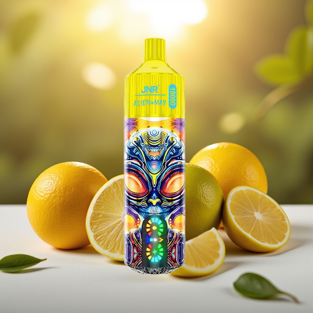 JNR Alien Max 18000 Puffs Citron & Lime - 28ml, 850mAh, 20 saveurs