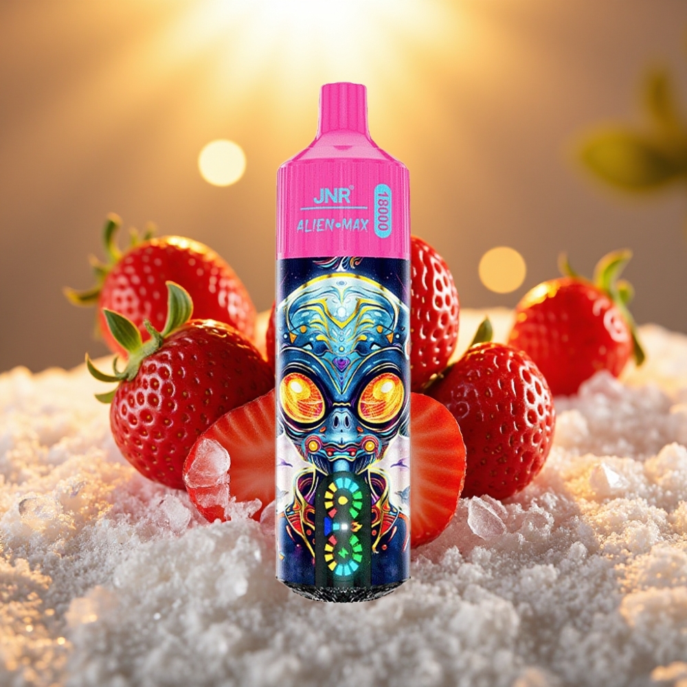 JNR Alien Max 18000 Puffs Fraise Glacée - 28ml, 850mAh, 5%