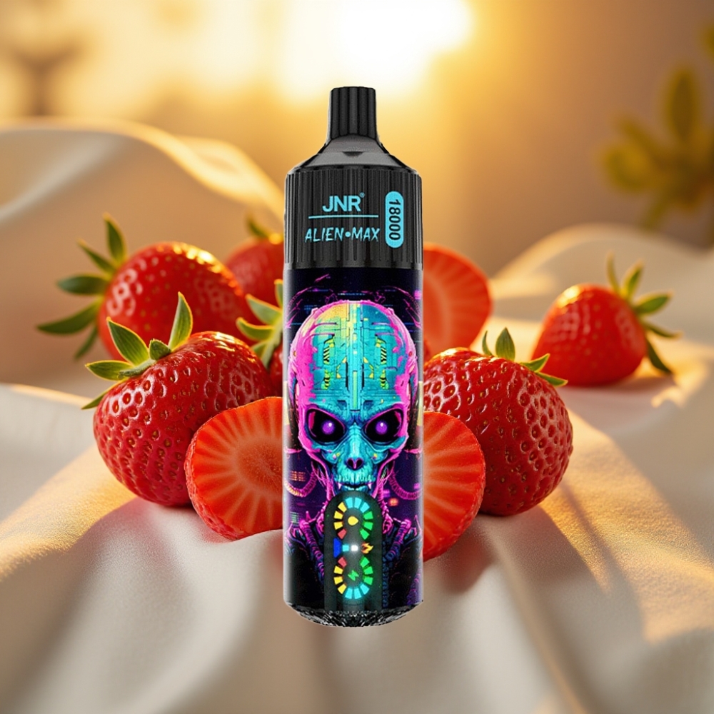 JNR Alien Max 18000 Puffs Hubba Bubba Fraise, 28ml, 850mAh, 5% Nicotine