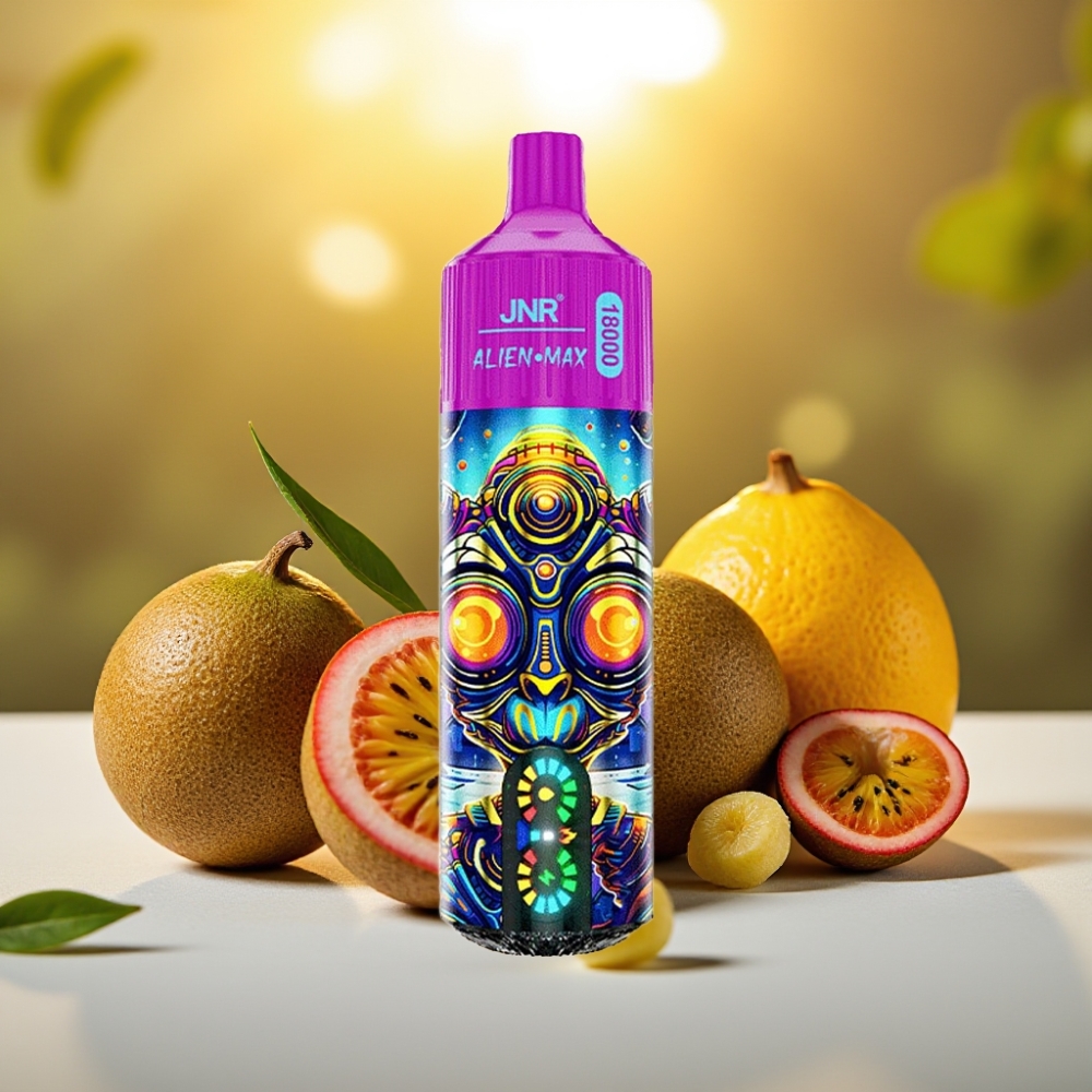 JNR Alien Max 18000 Puffs Kiwi Fruit de la Passion Goyave - 28ml, 850mAh, 5%