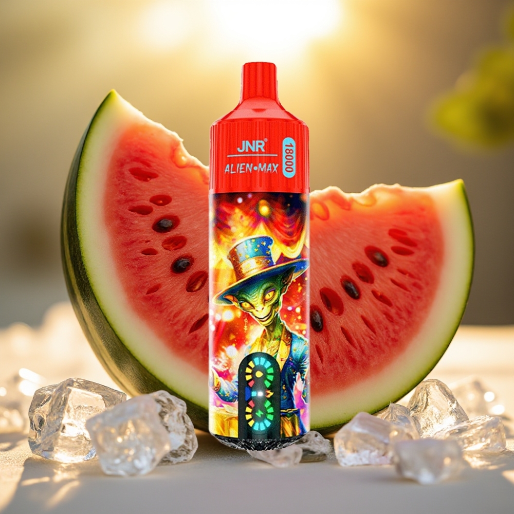 JNR Alien Max 18000 Puffs Pastèque Glacée - 28ml, 850mAh, 20 Saveurs