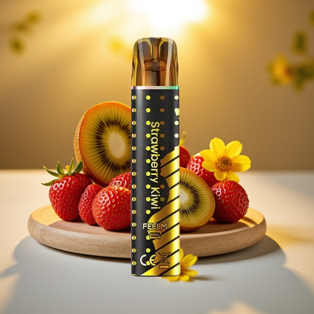 JNR Black&Golden 800 Puffs 2ml 2% Fraise Kiwi