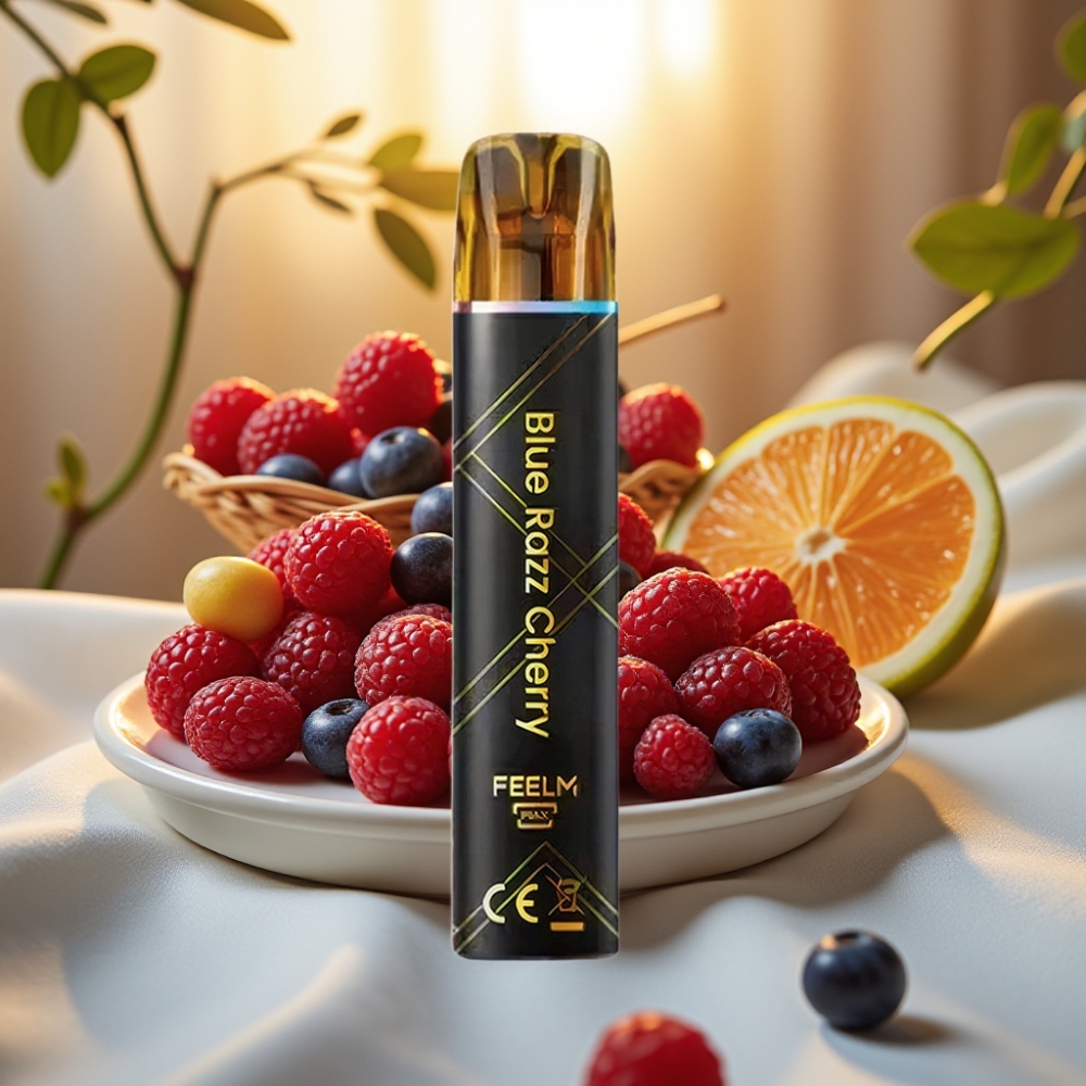 JNR Black&Golden 800 Puffs 550mAh 2ml Myrtille Cerise TPD